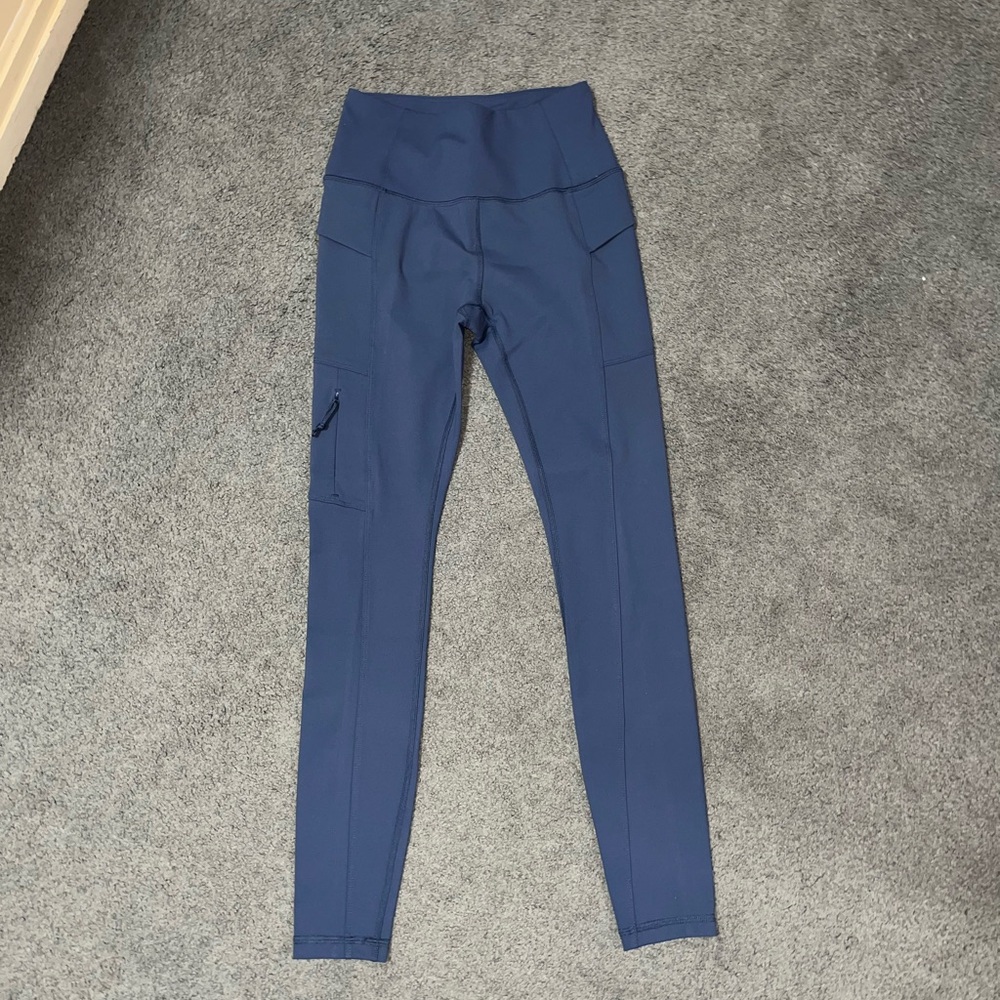 Avalanche Leggings Blue 26” Inseam